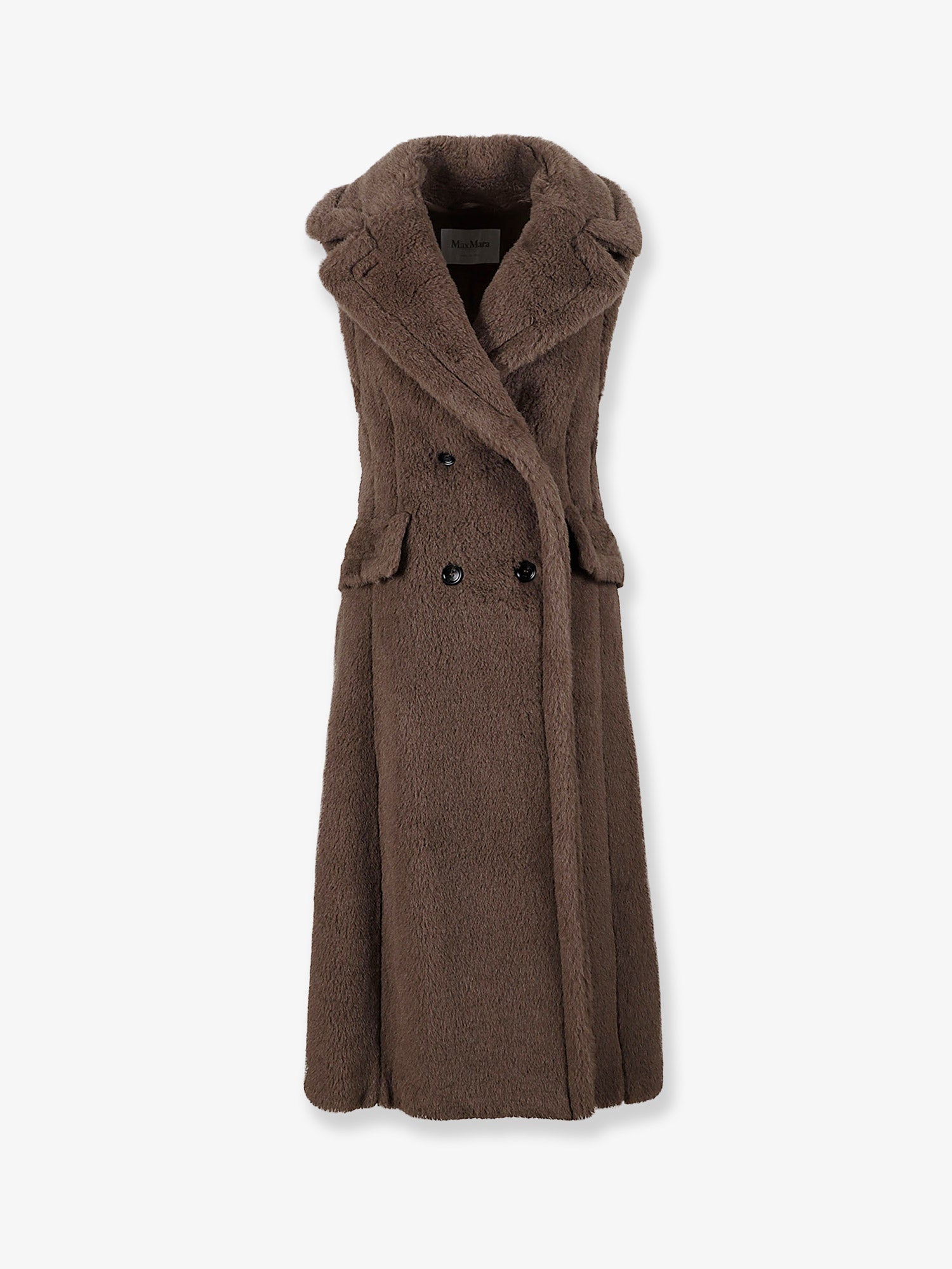Max Mara Women Boario Sleeveless Alpaca Blend Coat