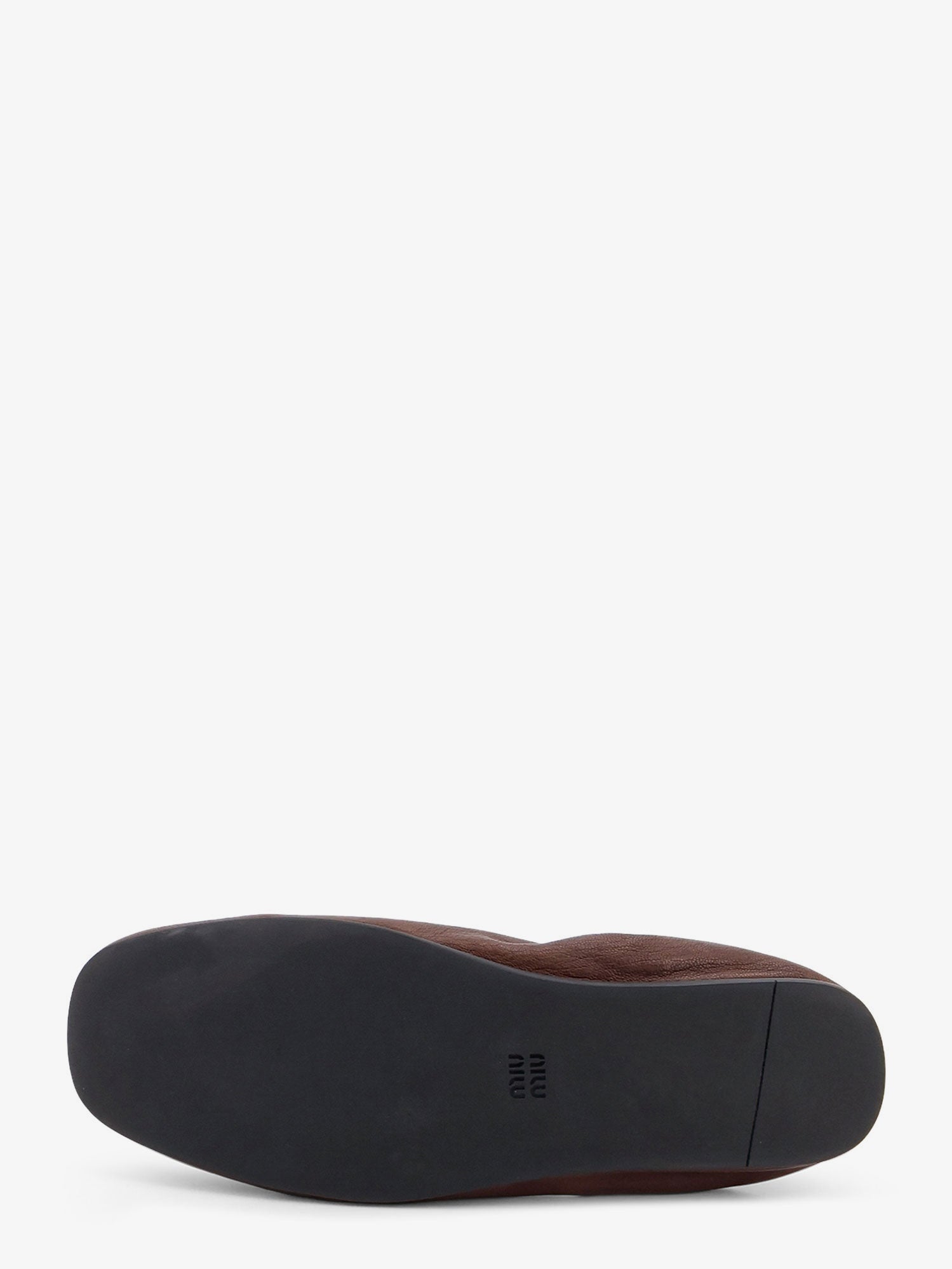 Miu Miu Women Ruches Leather Loafers