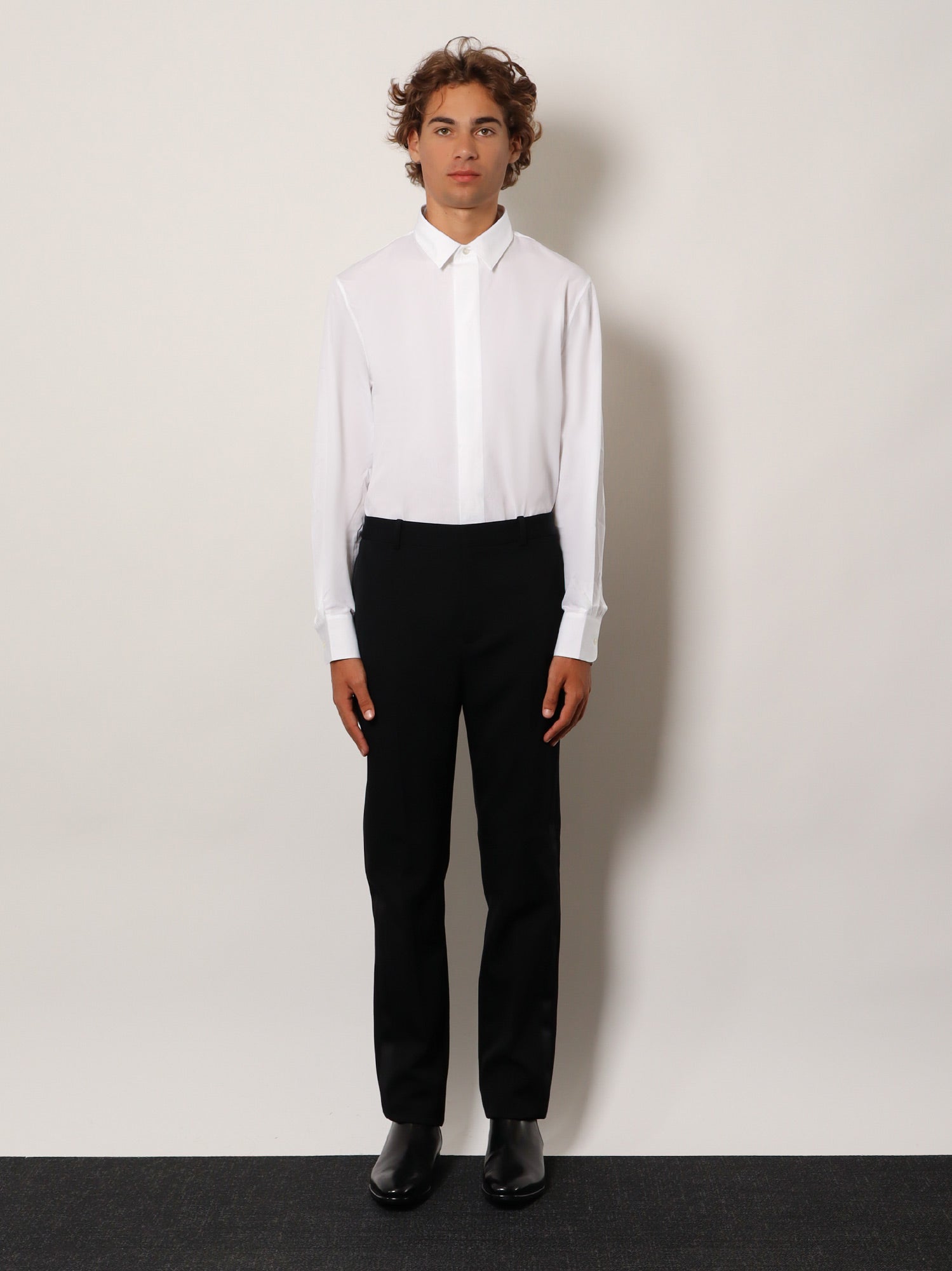 Saint Laurent Men Cotton Shirt