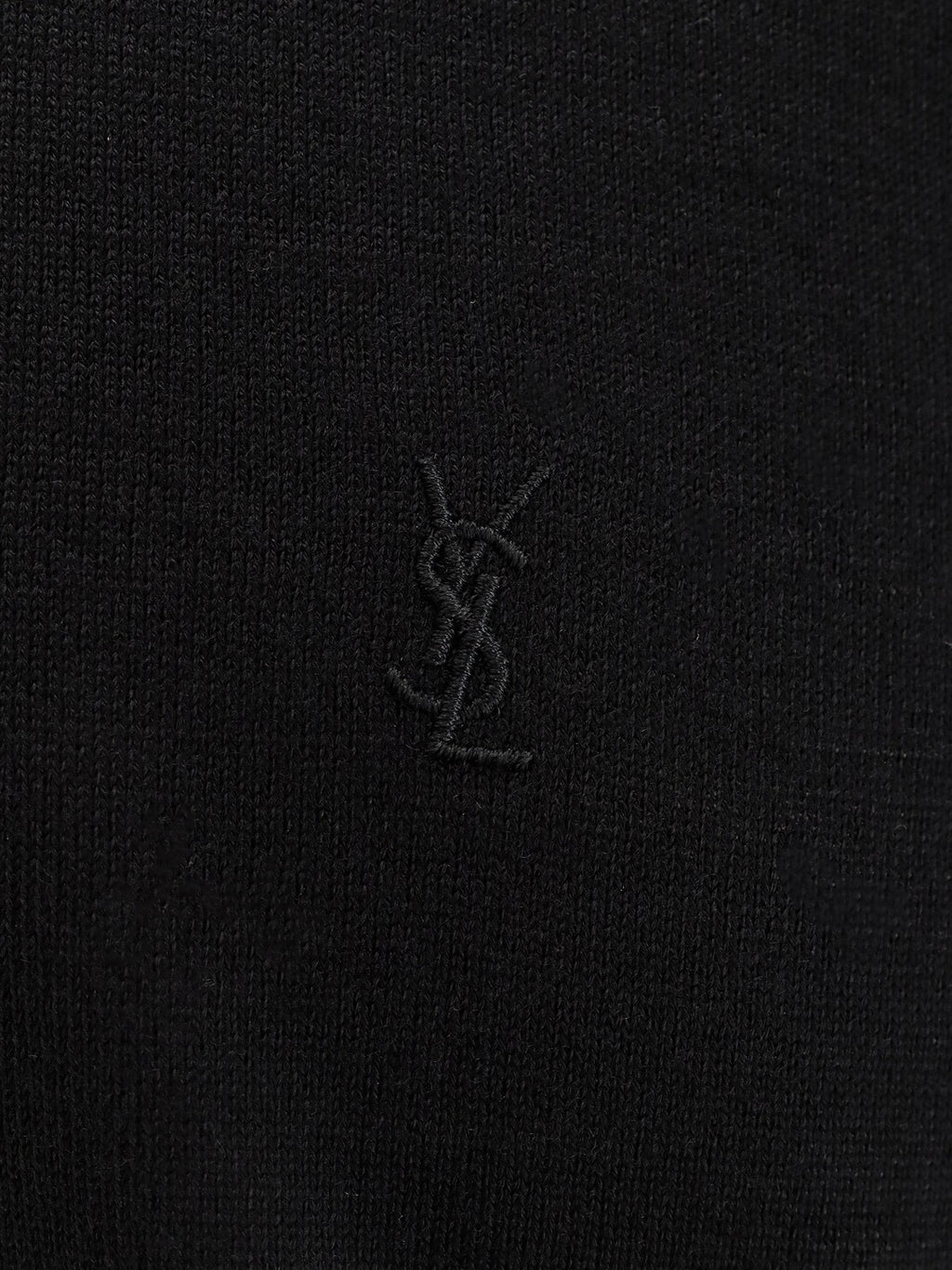 Saint Laurent Men Classic Wool Polo Shirt