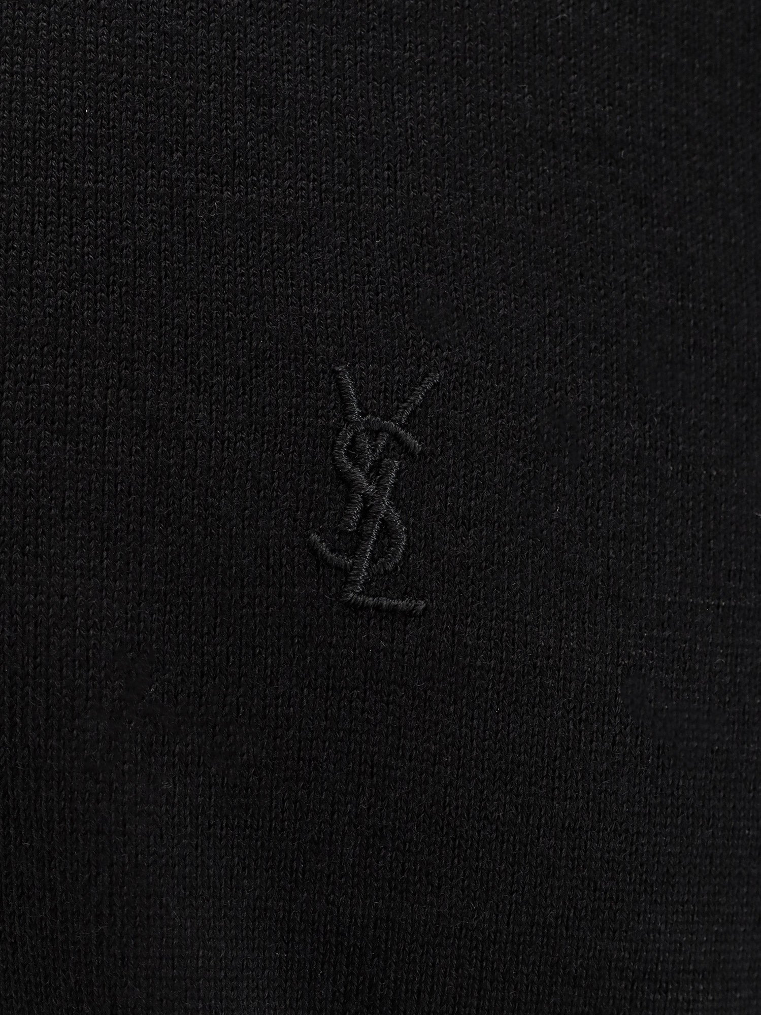 Saint Laurent Men Classic Wool Polo Shirt
