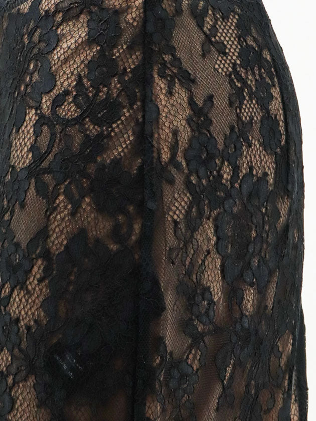 Self Portrait Women Lace Midi Skirt