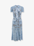 Self Portrait Women Lace Dress With Belt
