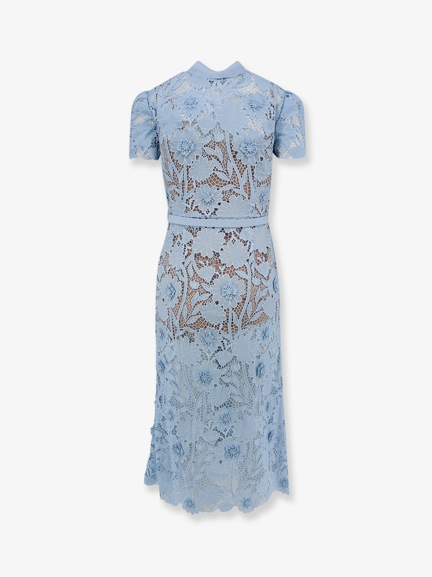 Self Portrait Women Lace Dress With Belt