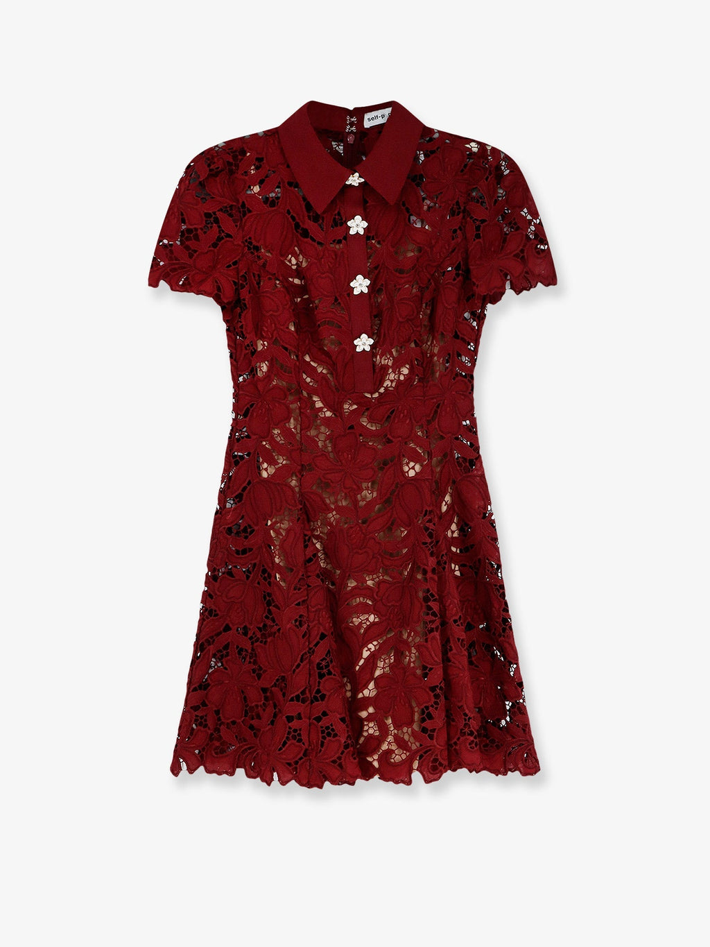 Self Portrait Women Lace Mini Dress