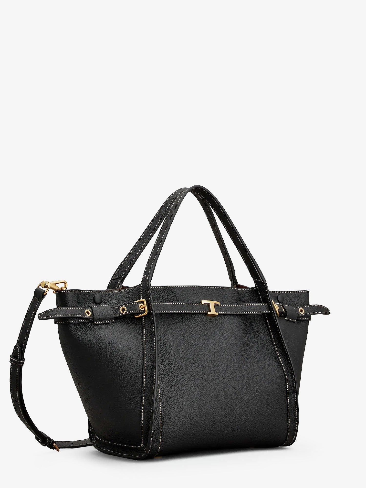 Tod's Women Hammered Laeather Tote Bag