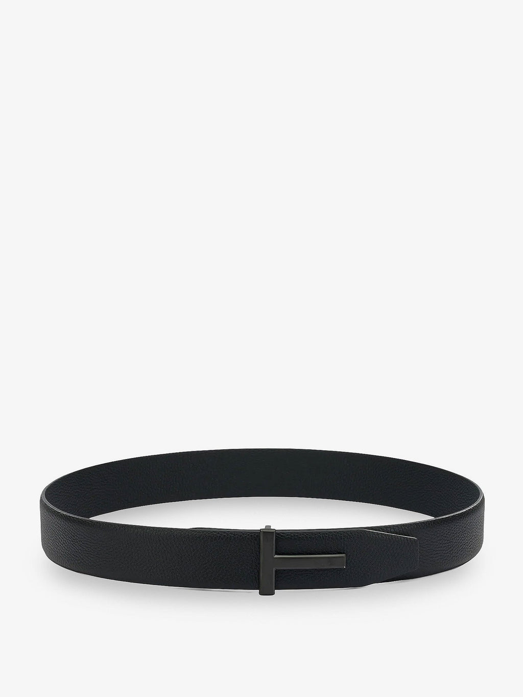 Tom Ford Men Hammered Leather Belt
