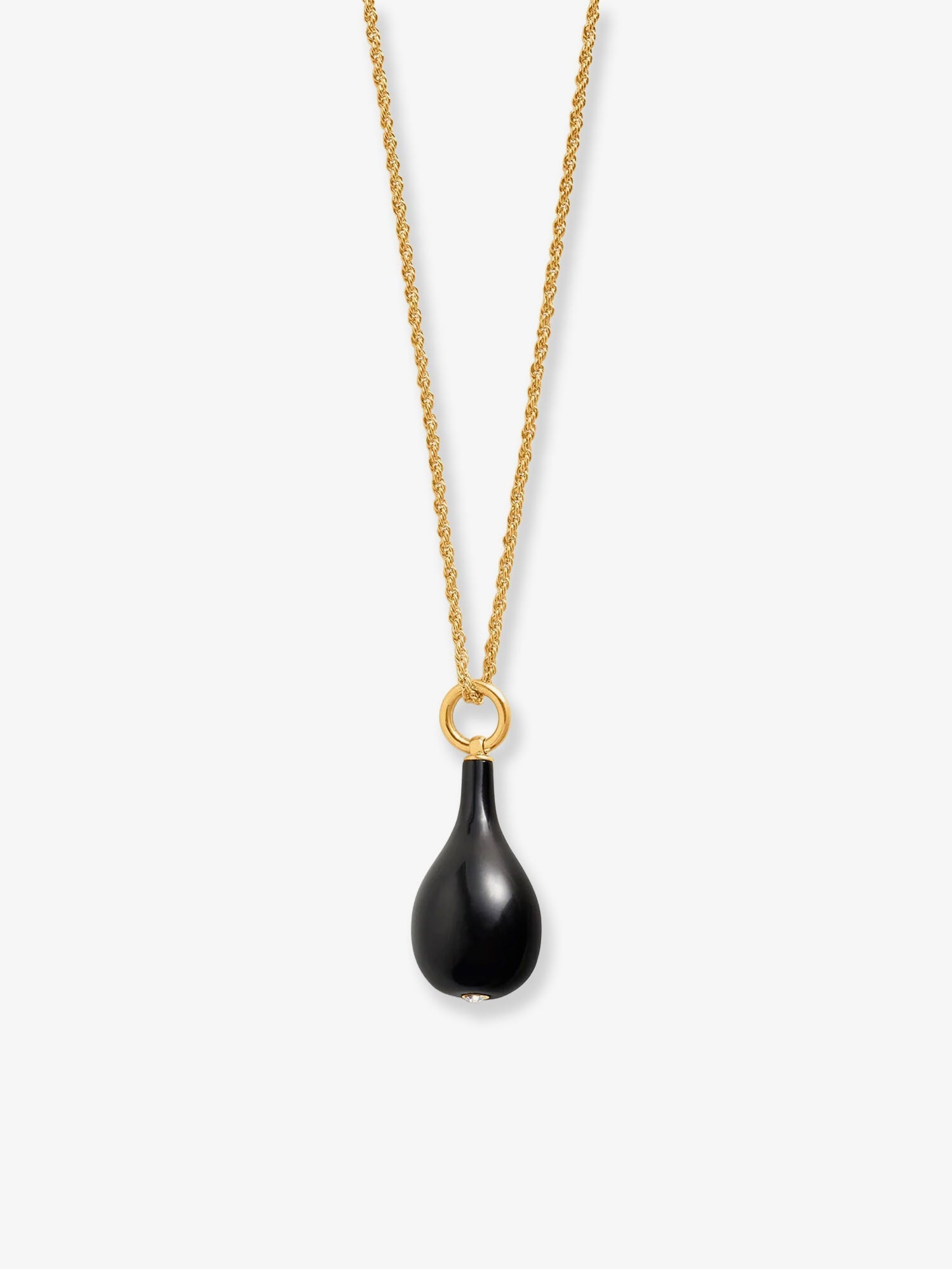 Toteme Women Onix Drop Necklace