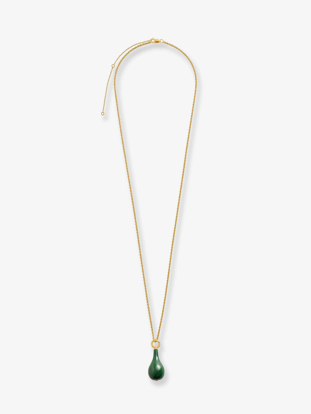 Toteme Women Medium Jade Drop Necklace