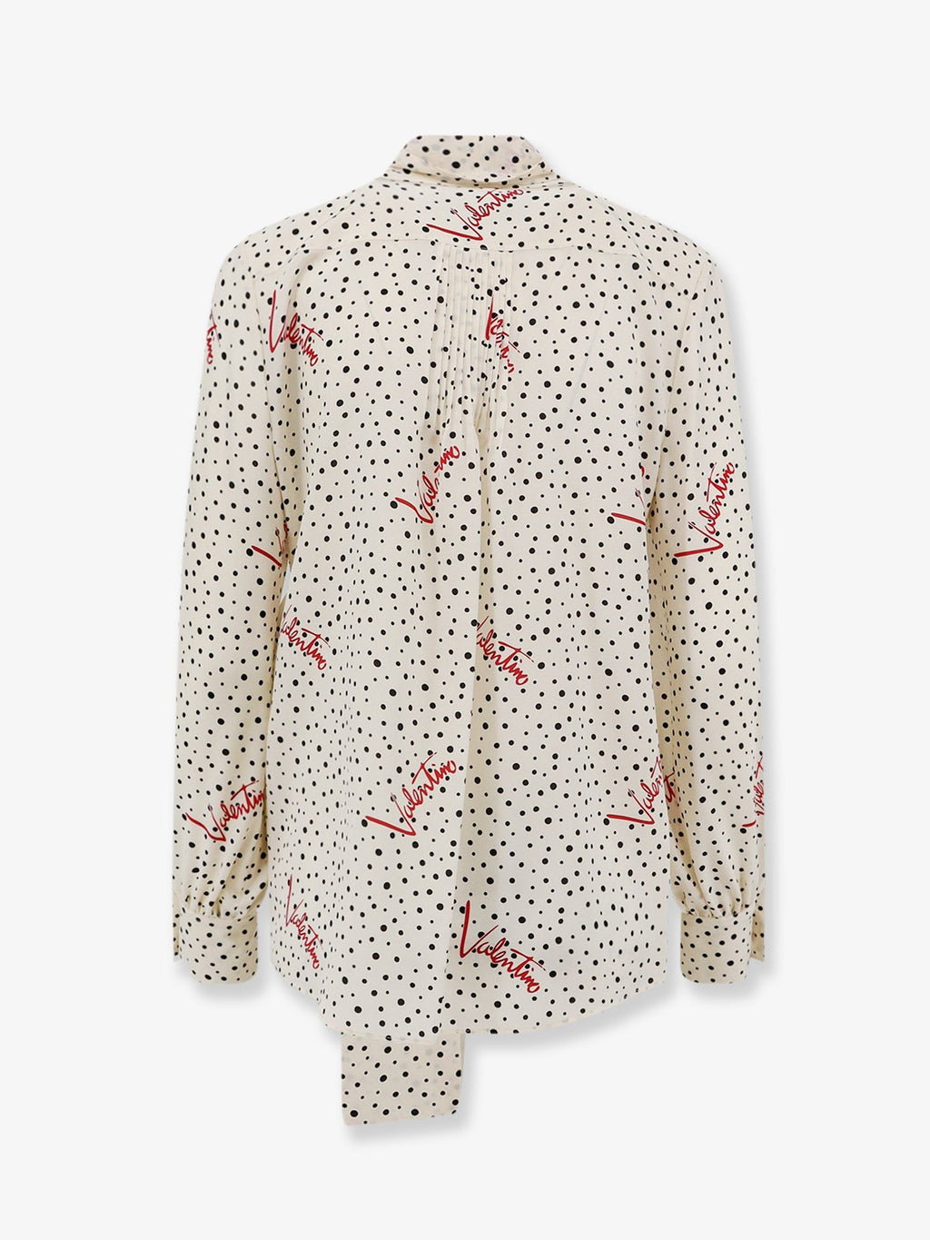 Valentino Women Bollicine Plusdepois Crepe De Chine Shirt