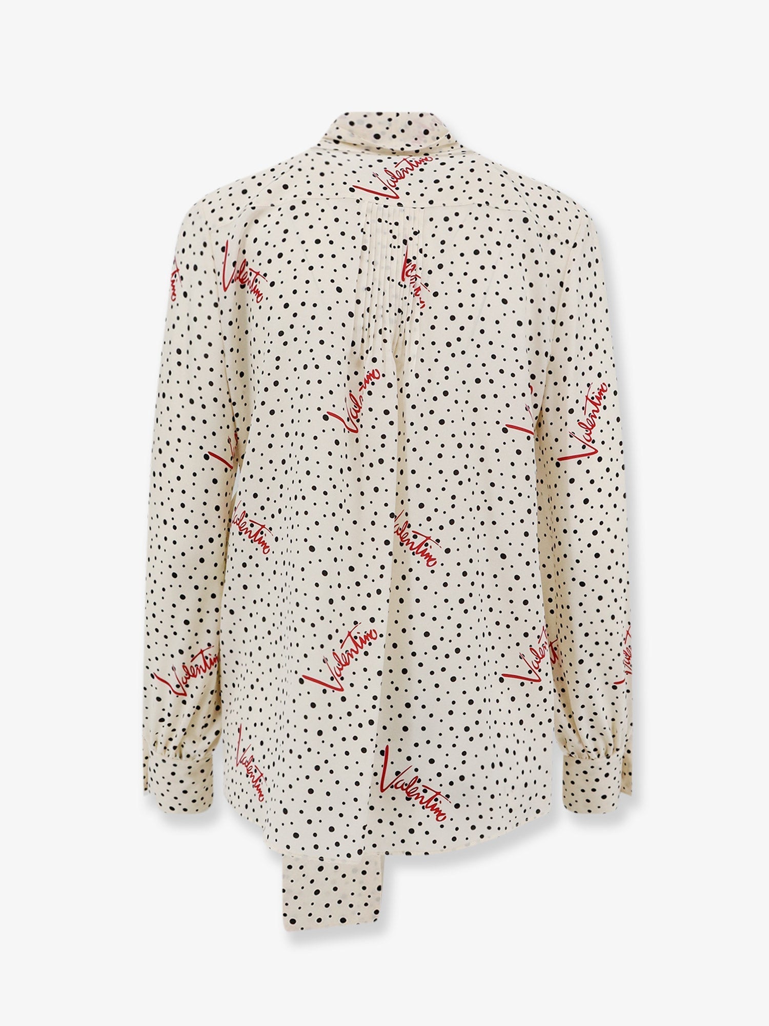 Valentino Women Bollicine Plusdepois Crepe De Chine Shirt