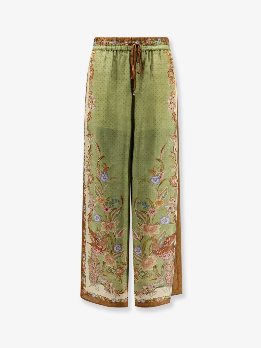 Zimmermann Women Indra Silk Trousers