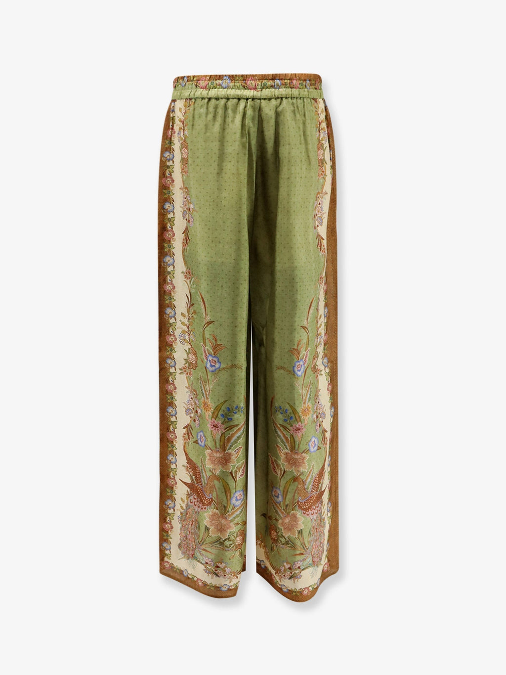 Zimmermann Women Indra Silk Trousers