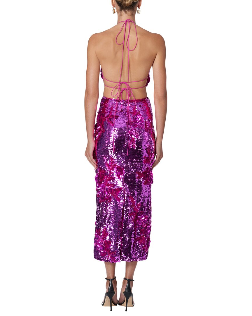 Carolina Herrera Cutout Waist Midi Dress