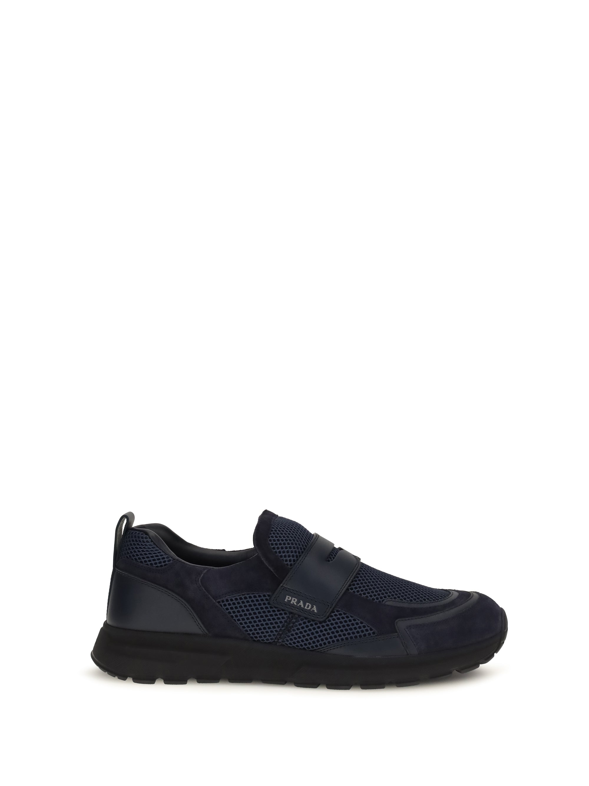 Prada Men Sport Mesh Loafers