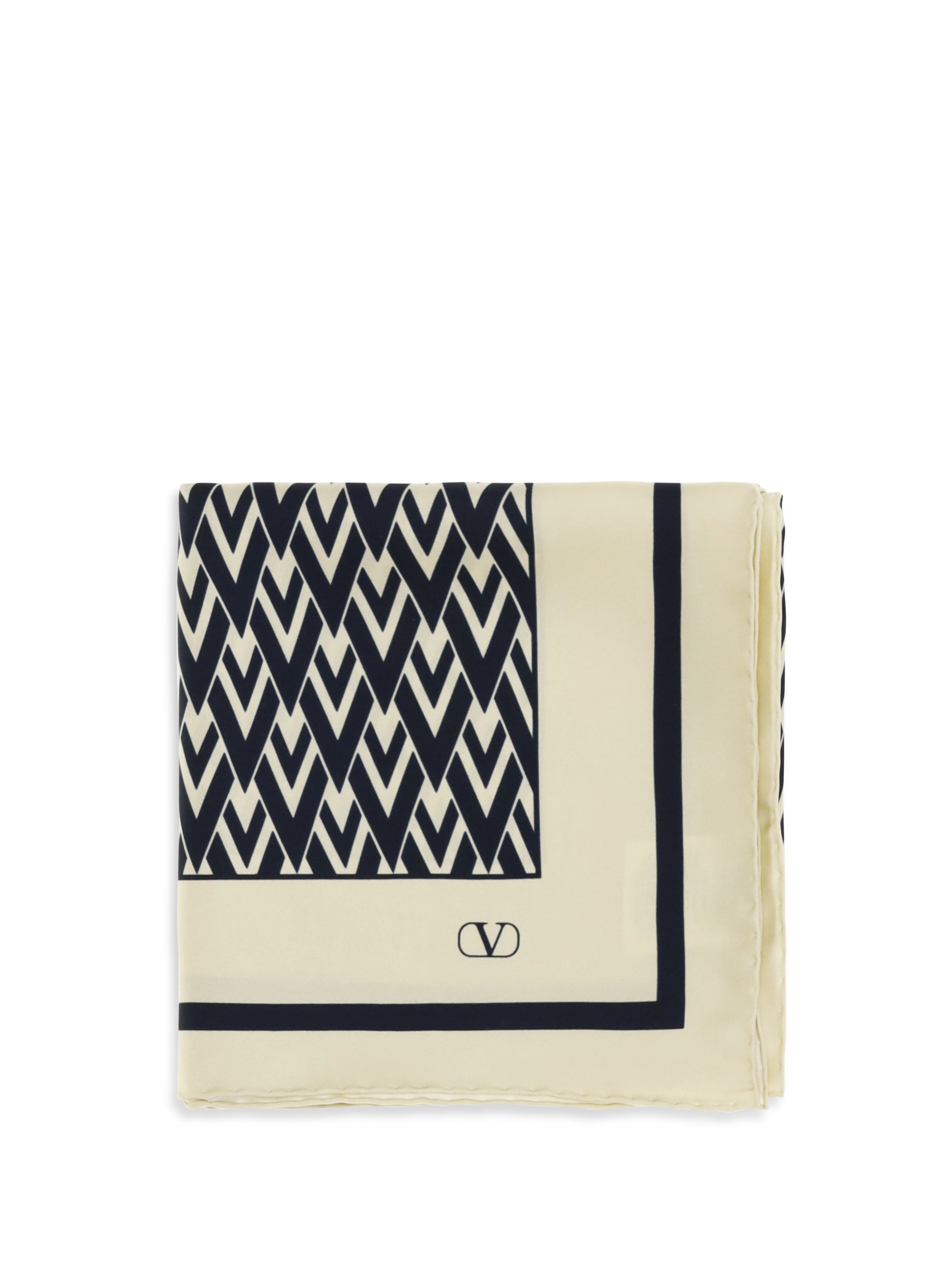 Valentino Garavani Women Toute La V Silk Scarf