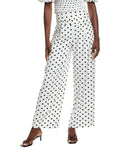 Gracia Dot Print Wide Leg Pant