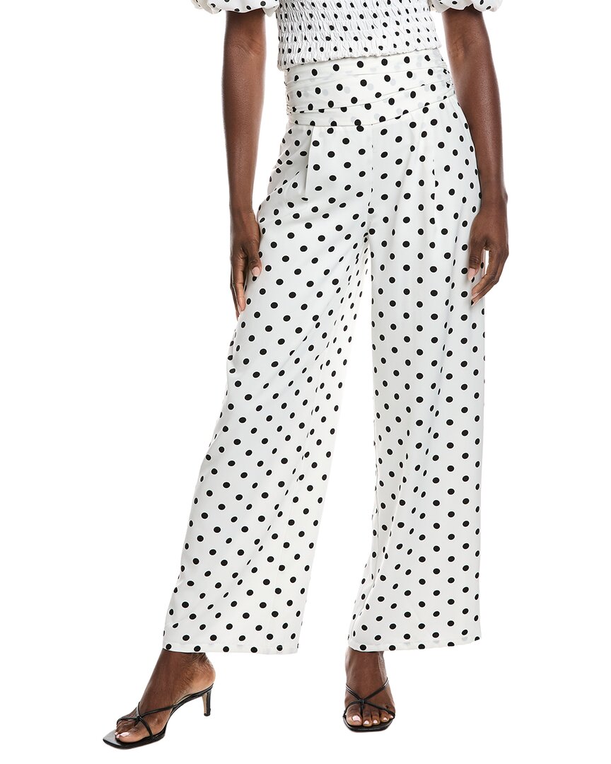 Gracia Dot Print Wide Leg Pant