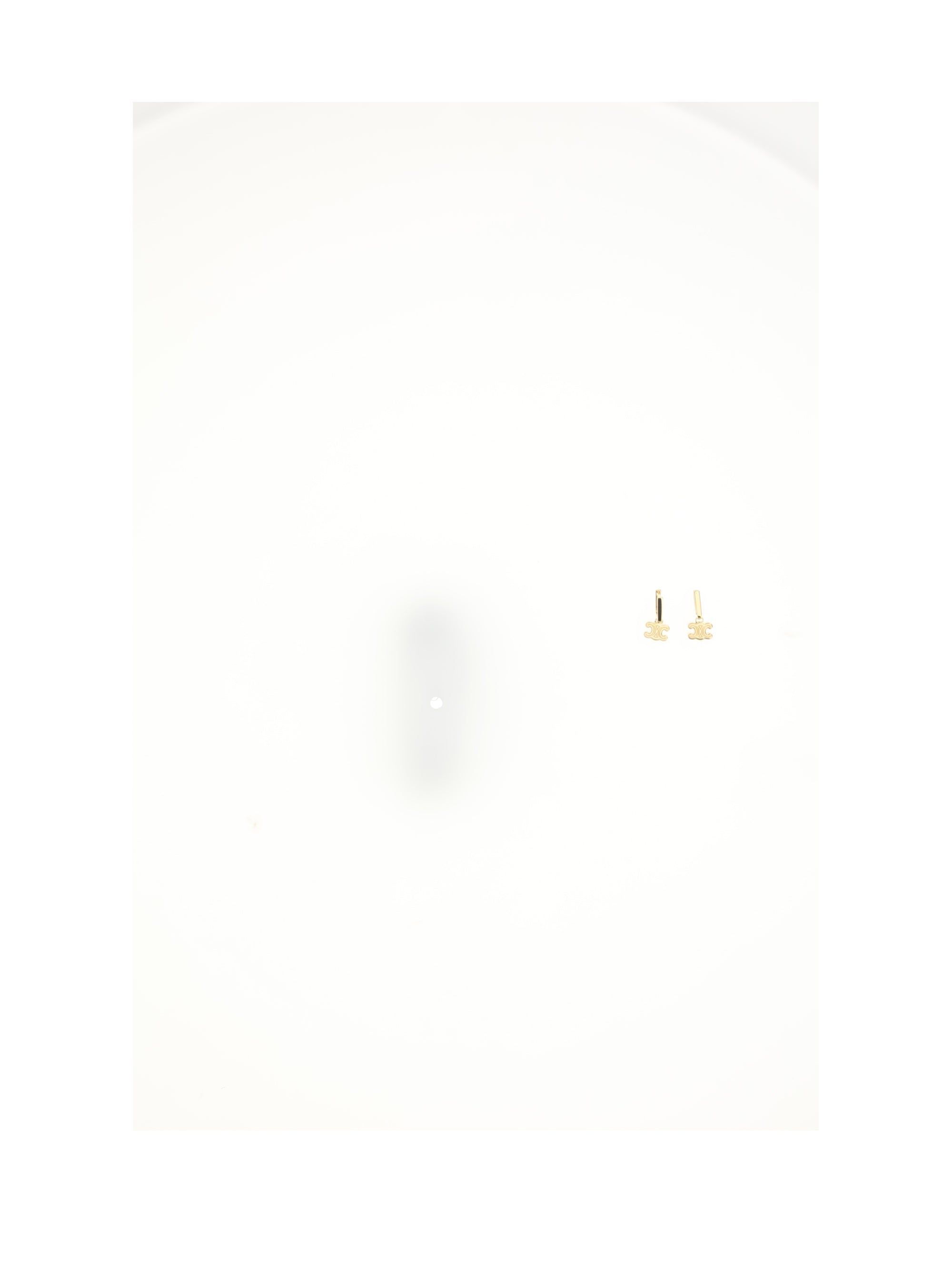 Celine Women Chunky Triomphe Earrings