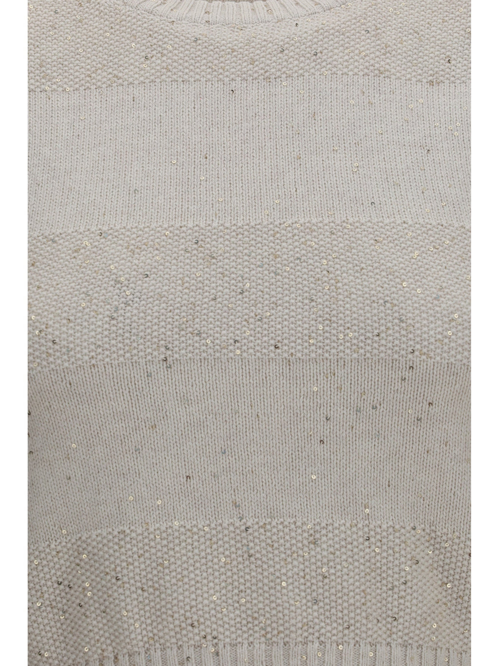 Brunello Cucinelli Women Knit And Sequin Vest