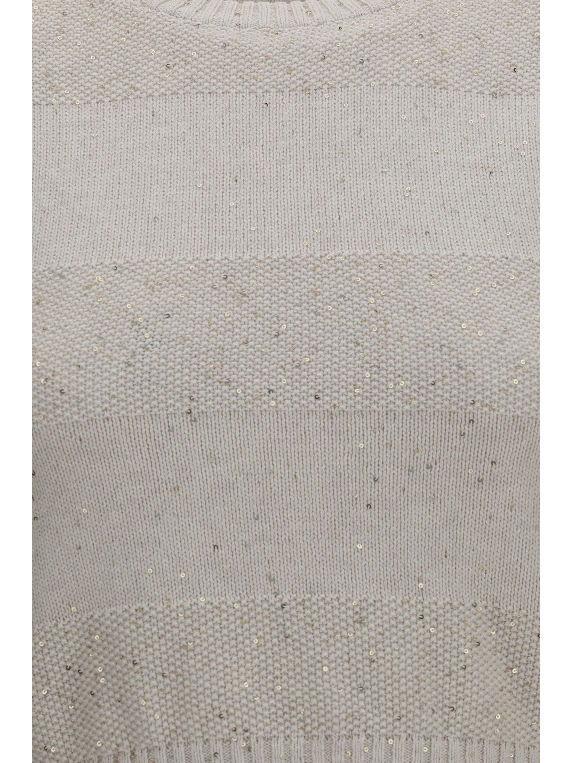 Brunello Cucinelli Women Knit And Sequin Vest