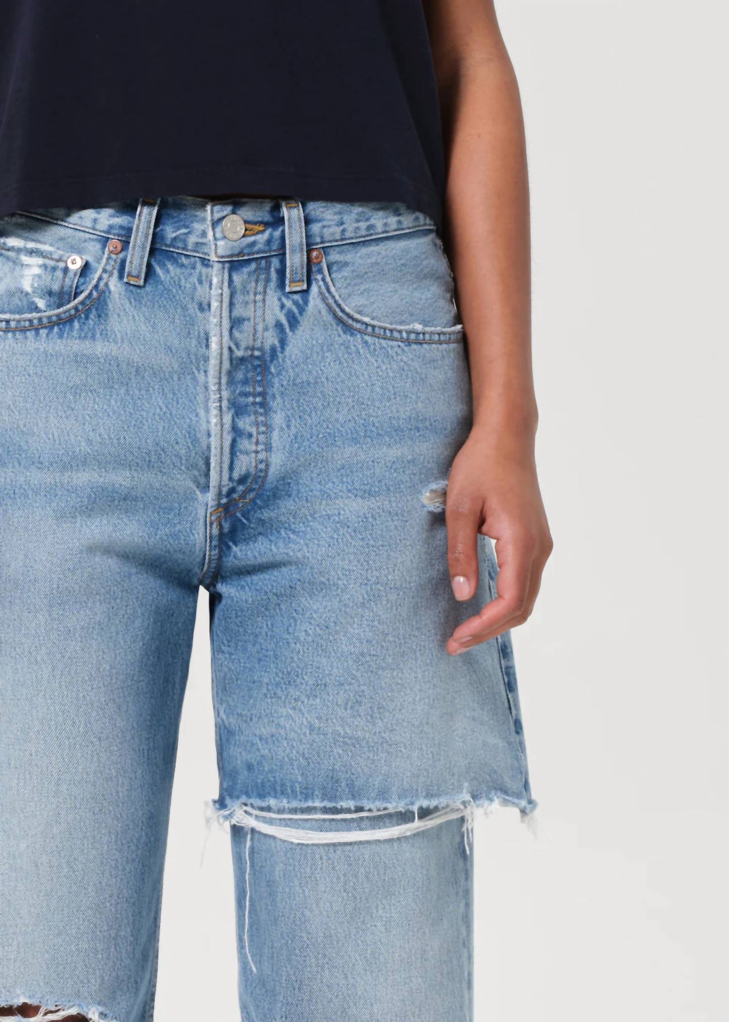 Amryn Straight Leg Jeans In Release