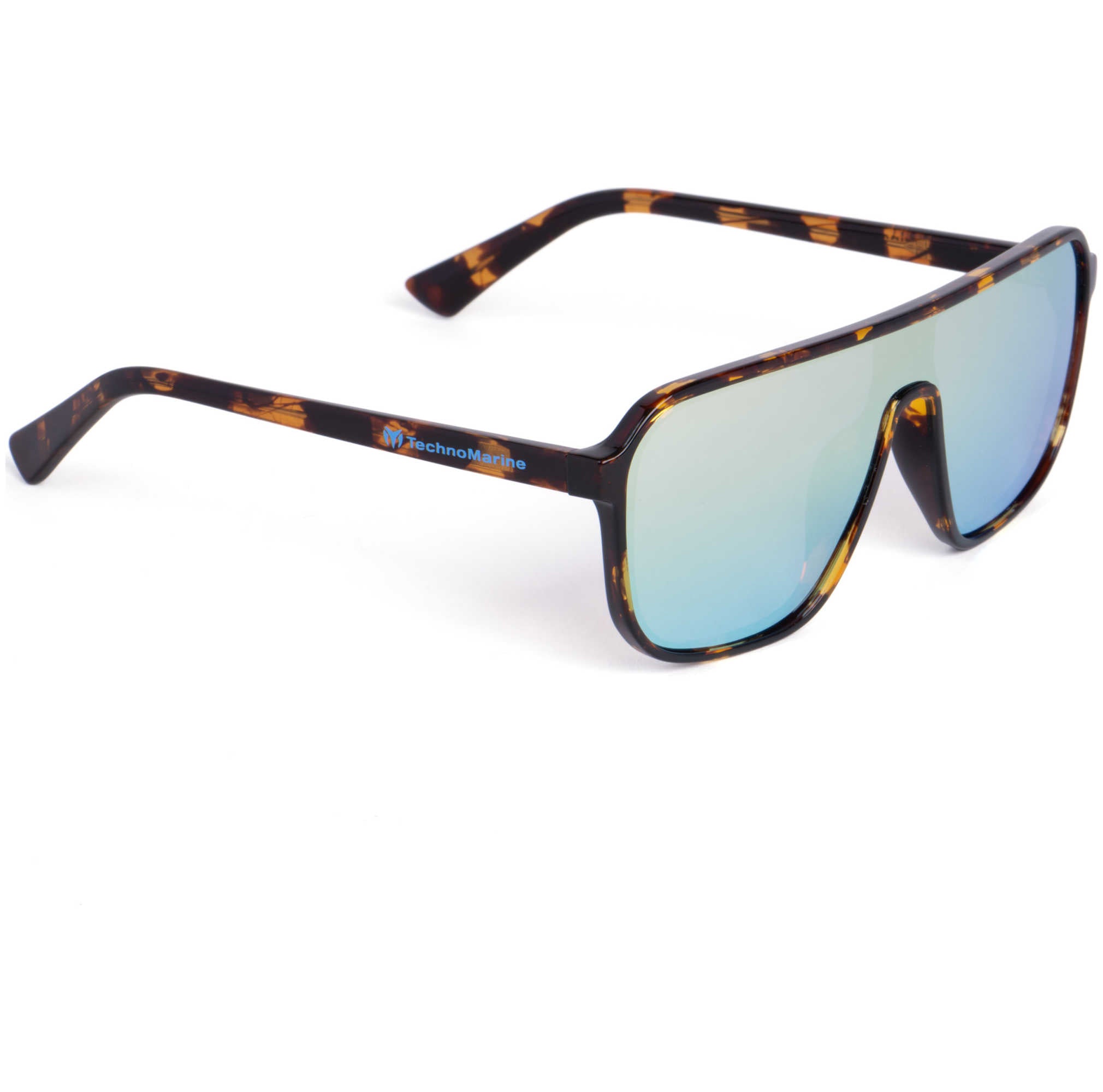 TechnoMarine Unisex 53 mm Brown Sunglasses
