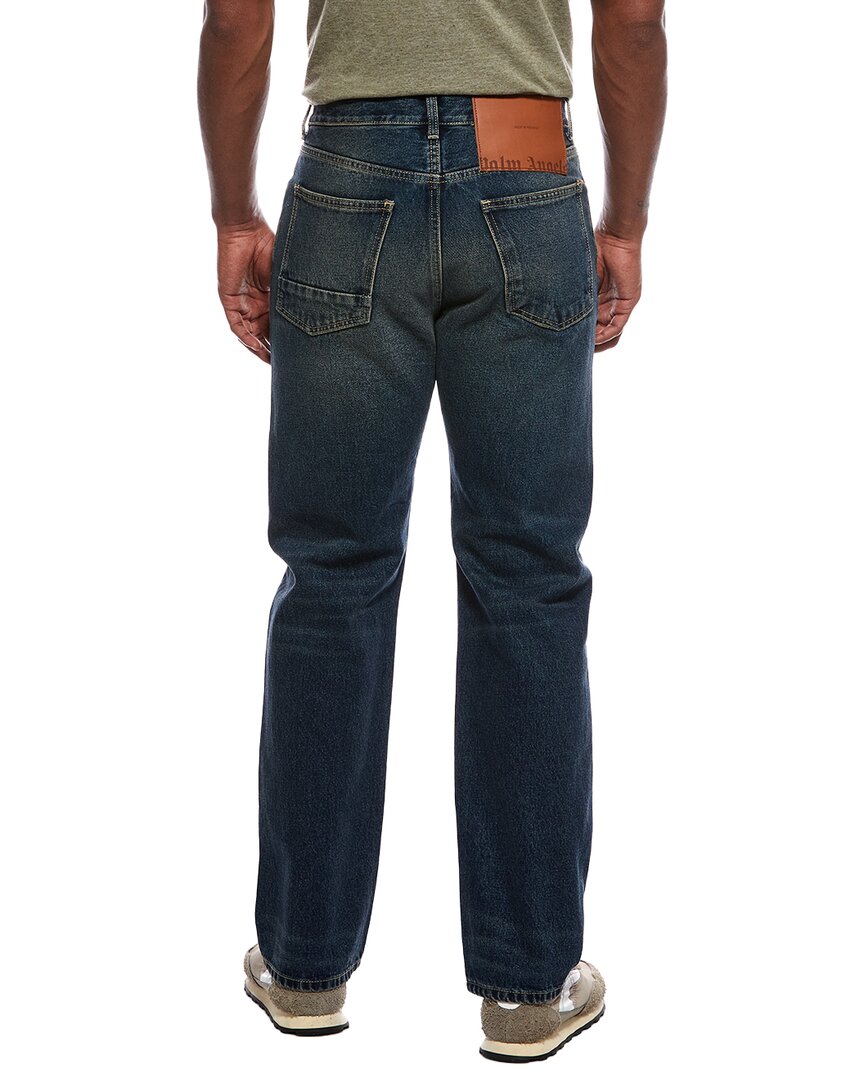 Palm Angels Straight Medium Wash Jean