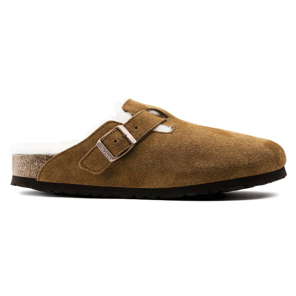 Women's Boston Vl Shearling Clogs In Mink