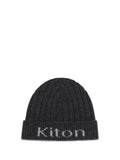 Kiton Men Wool Beanie Hat
