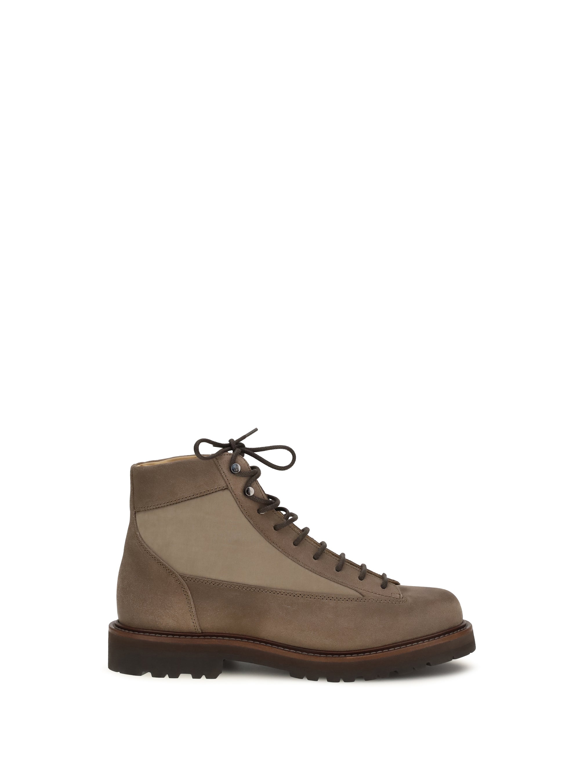 Brunello Cucinelli Men Lace-Up Ankle Boots