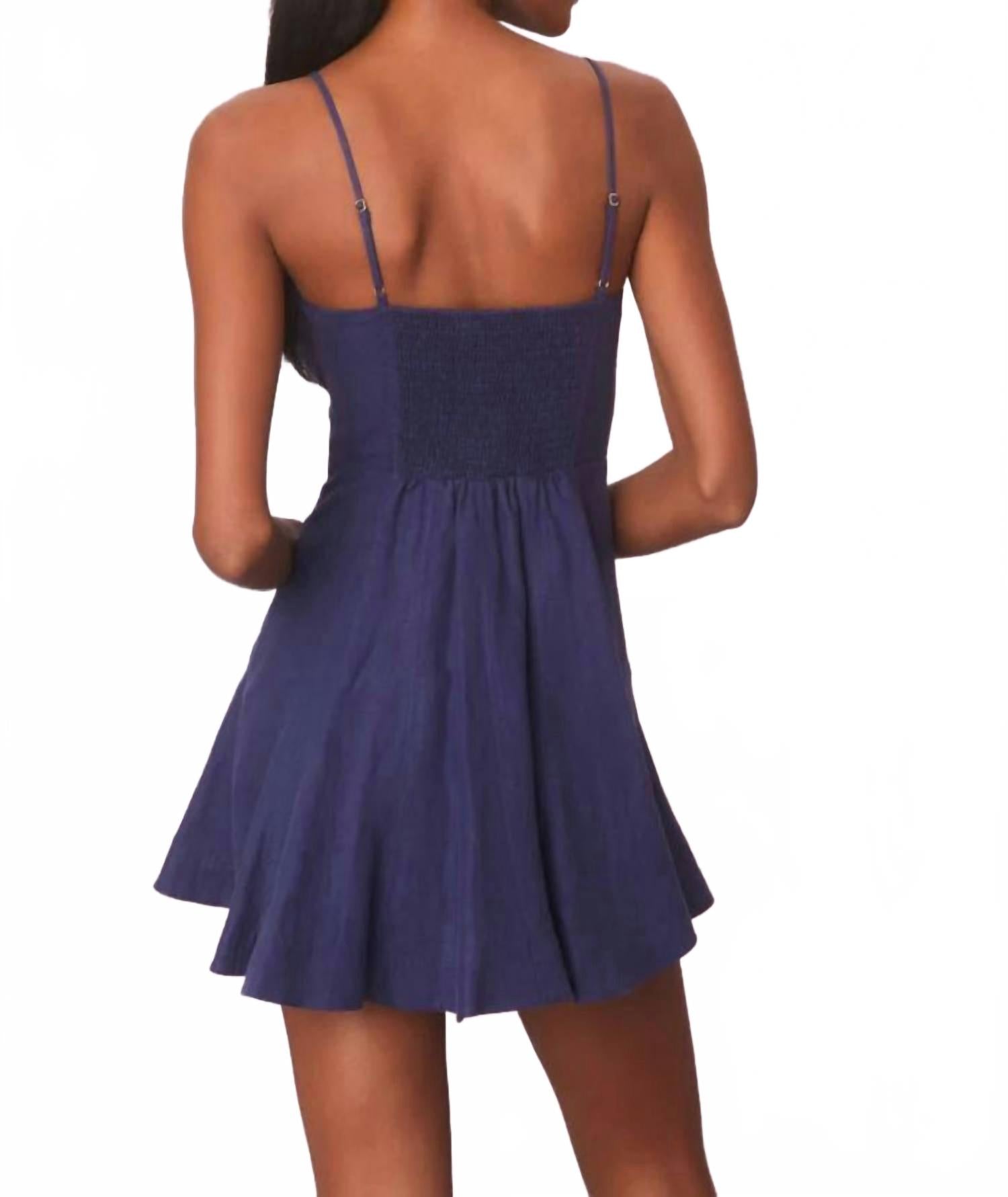 Shai Dress In Navy