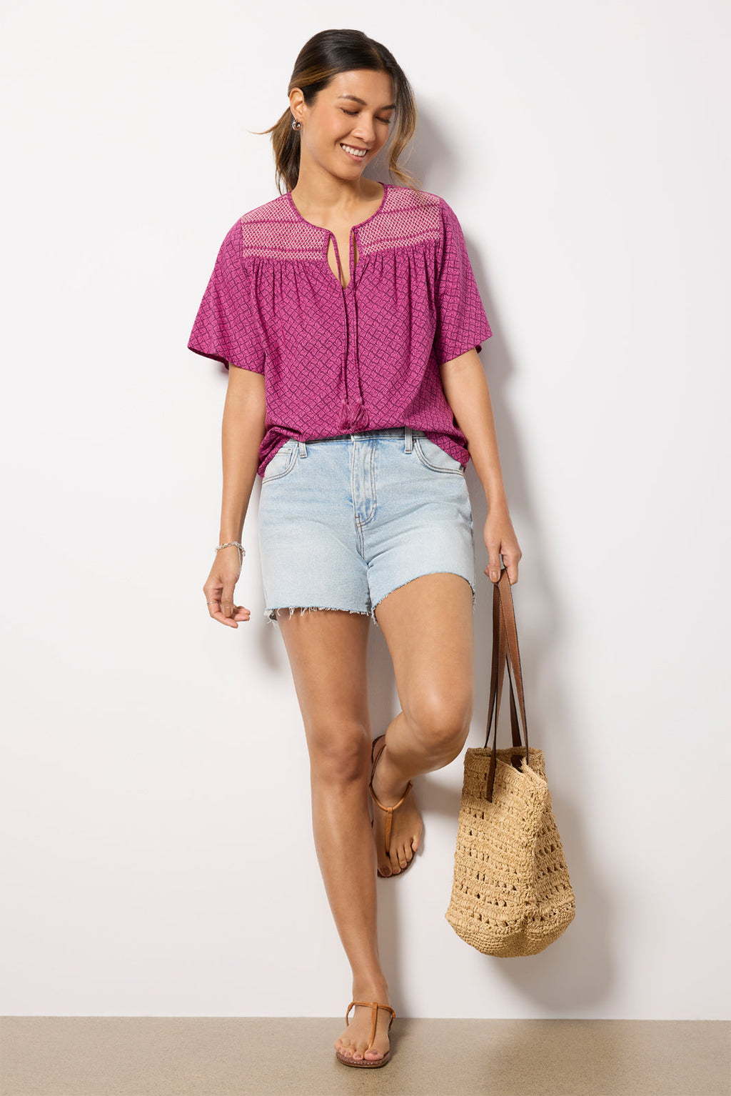 Women's Maisie Smocked Blouse