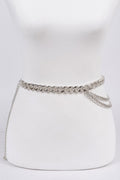 Stylish Layered Metal Chain Waist Belt