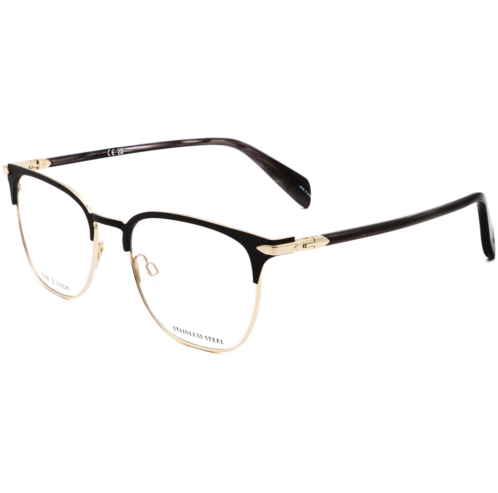 Rag & Bone Men's 53 mm Black Opticals