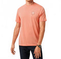 Deco Short Sleeve Tee In Terracotta