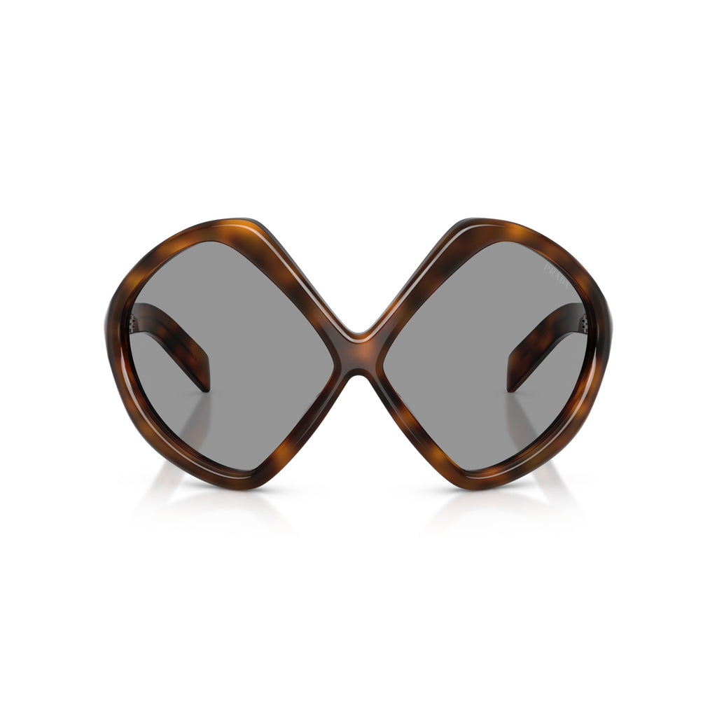 0pr B21s Oversized Geometric Tortoiseshell Sunglasses