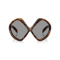 0pr B21s Oversized Geometric Tortoiseshell Sunglasses