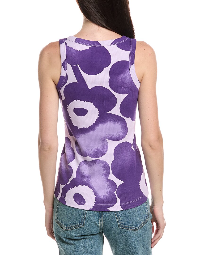 Marimekko Punos Akvarelli Unikko Tank Top
