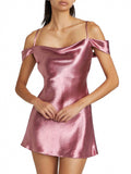 Minnette Dress In Raspberry