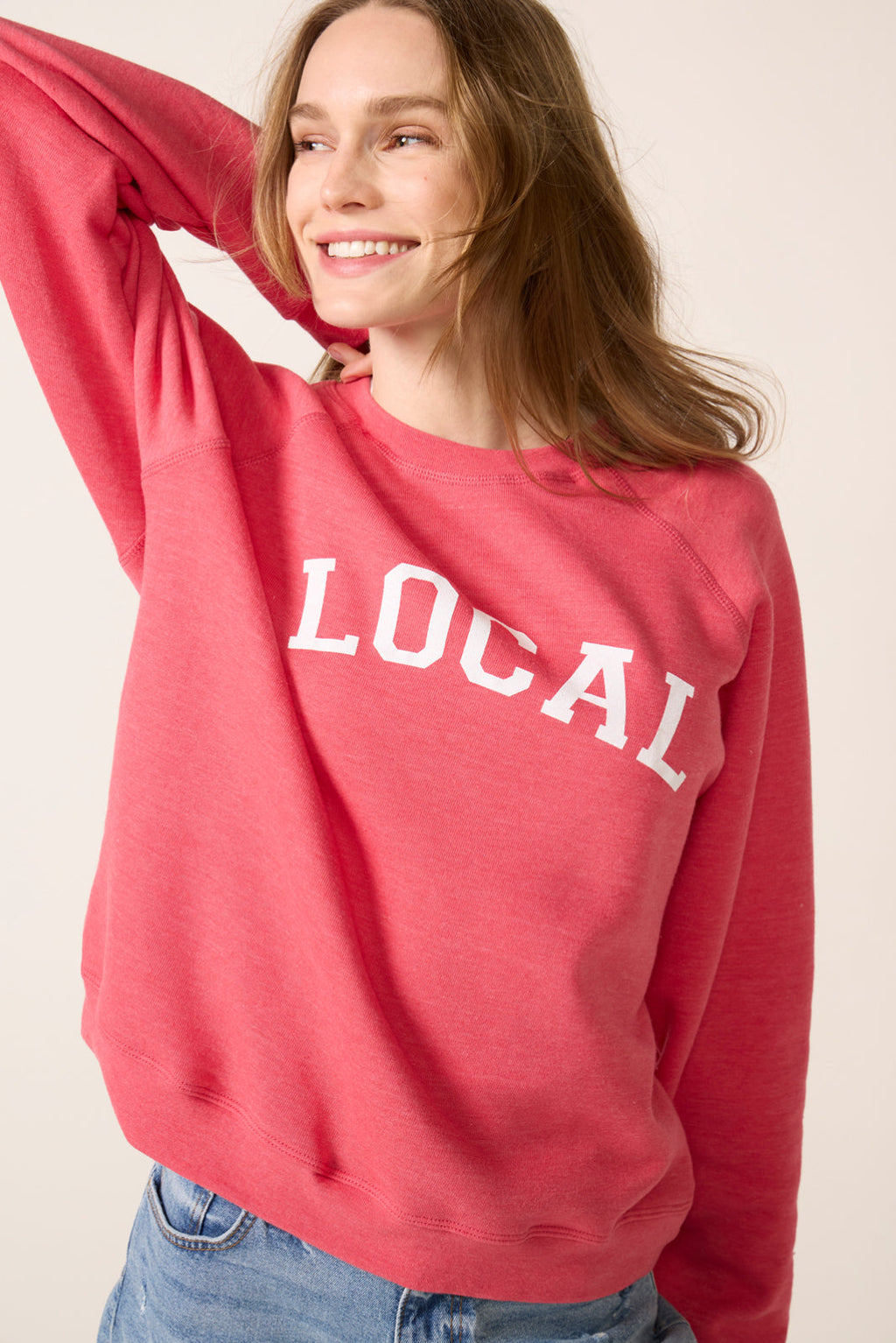 Women's Local Raglan Crew Top