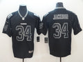 Men's Las Vegas Raiders Bo Jackson #34 Black Team Game Jersey1