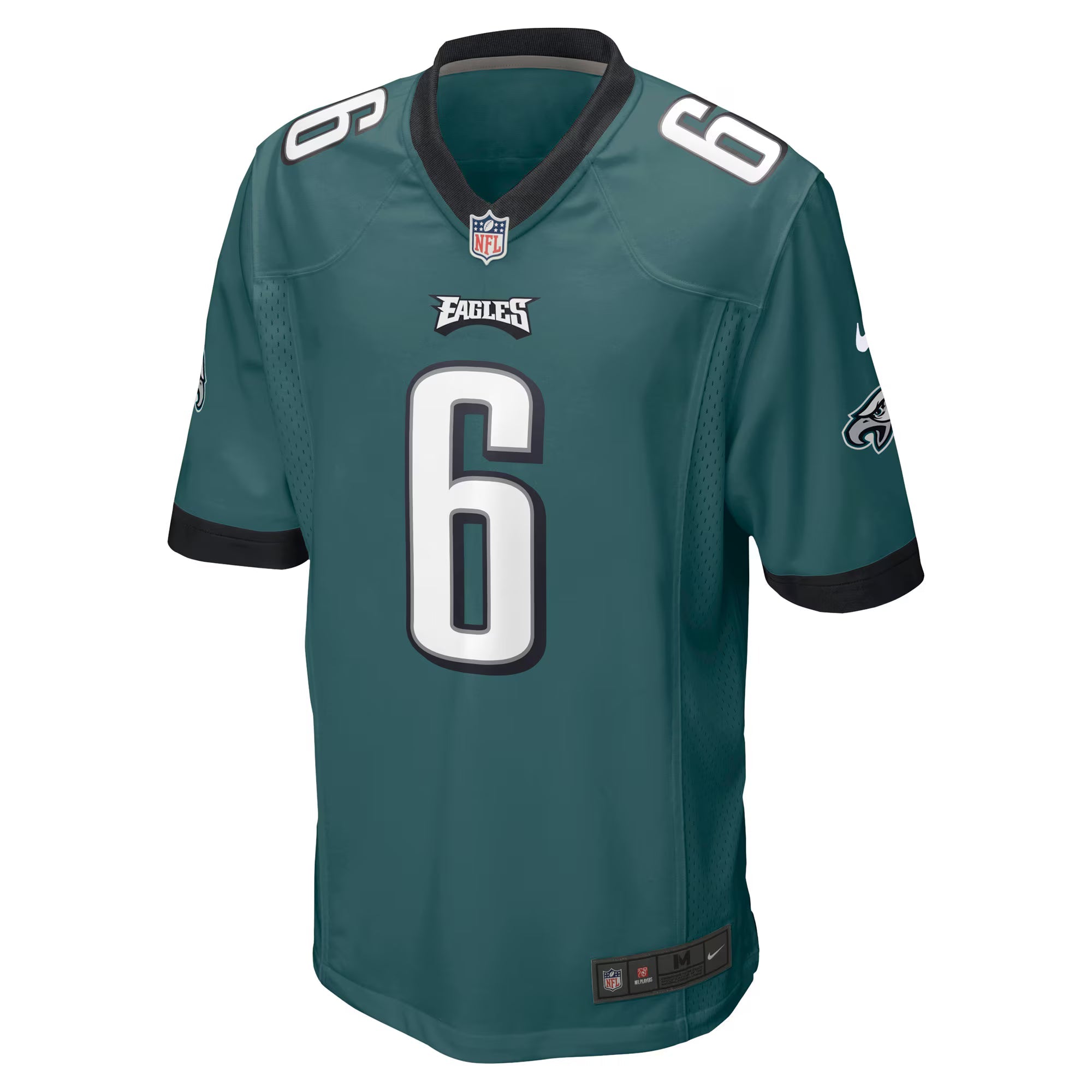 Philadelphia Eagles DeVonta Smith Midnight Green Player Game Jersey