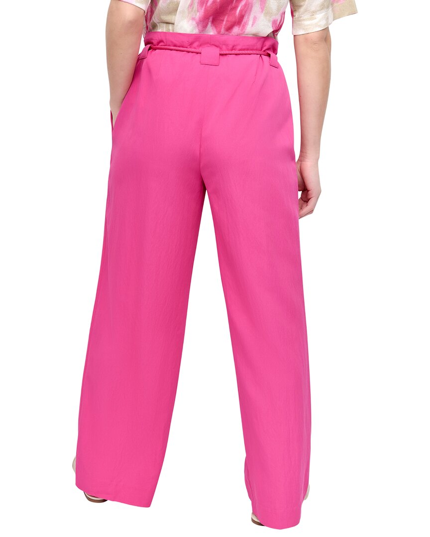 DKNY Rope Tie Front Wide Leg Pant