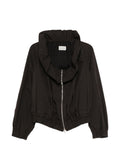 Dries Van Noten Women Cotton Blend Ruffled Jacket