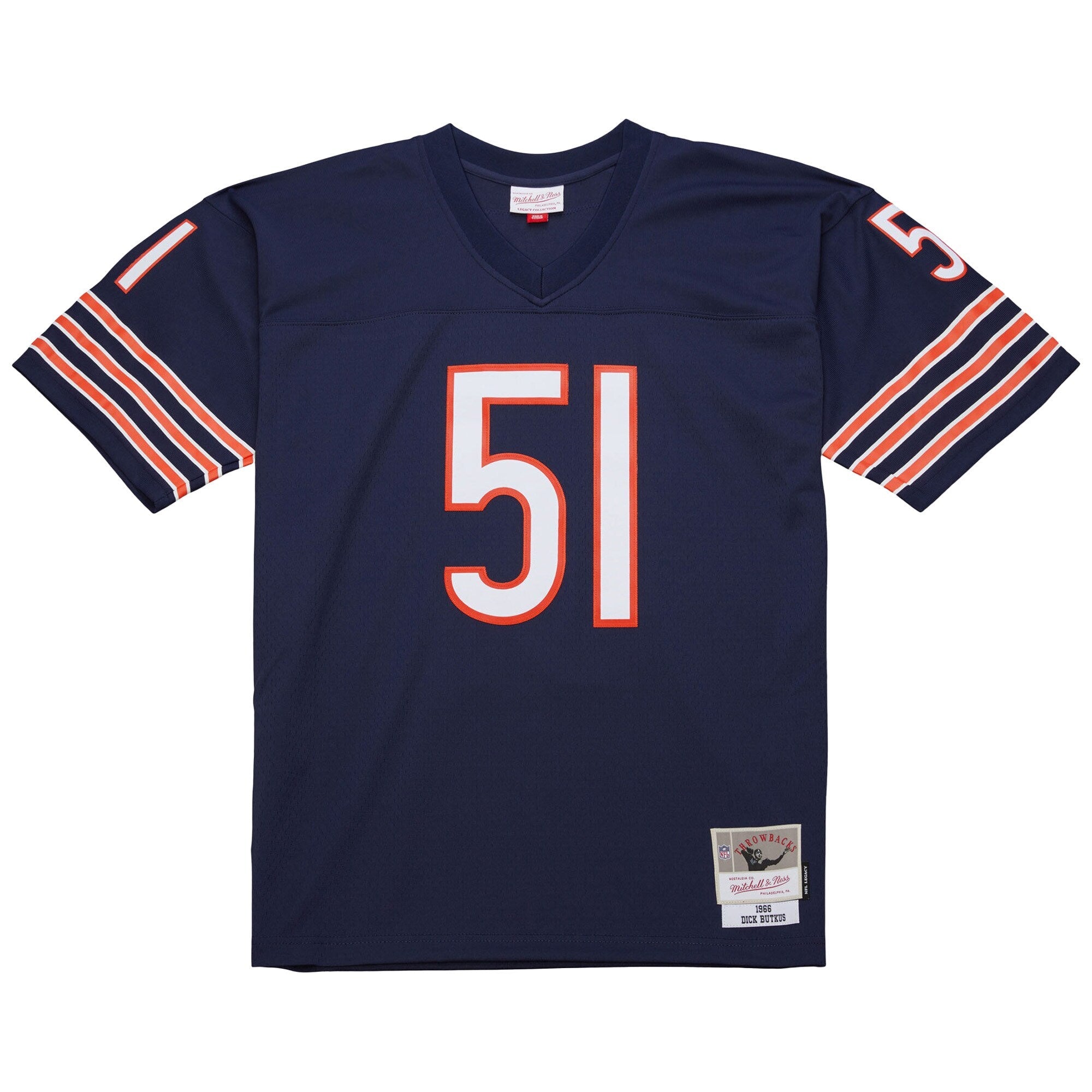 Chicago Bears Dick Butkus Mitchell & Ness Navy Legacy Replica Jersey