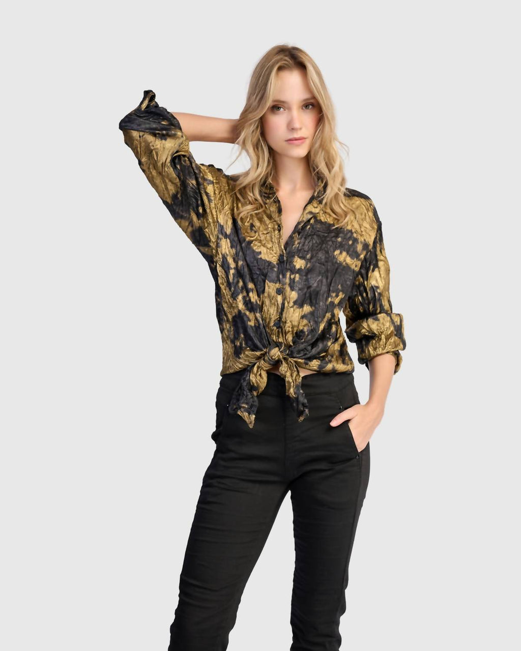 Afterglow Shirt In Gold