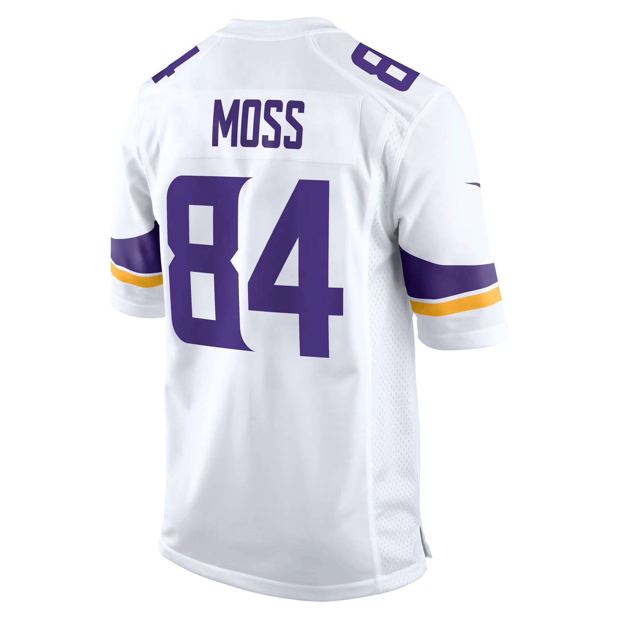 Minnesota Vikings Randy Moss White Retired Player Game Jersey