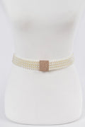 The Classic Pearl Stretch Belt