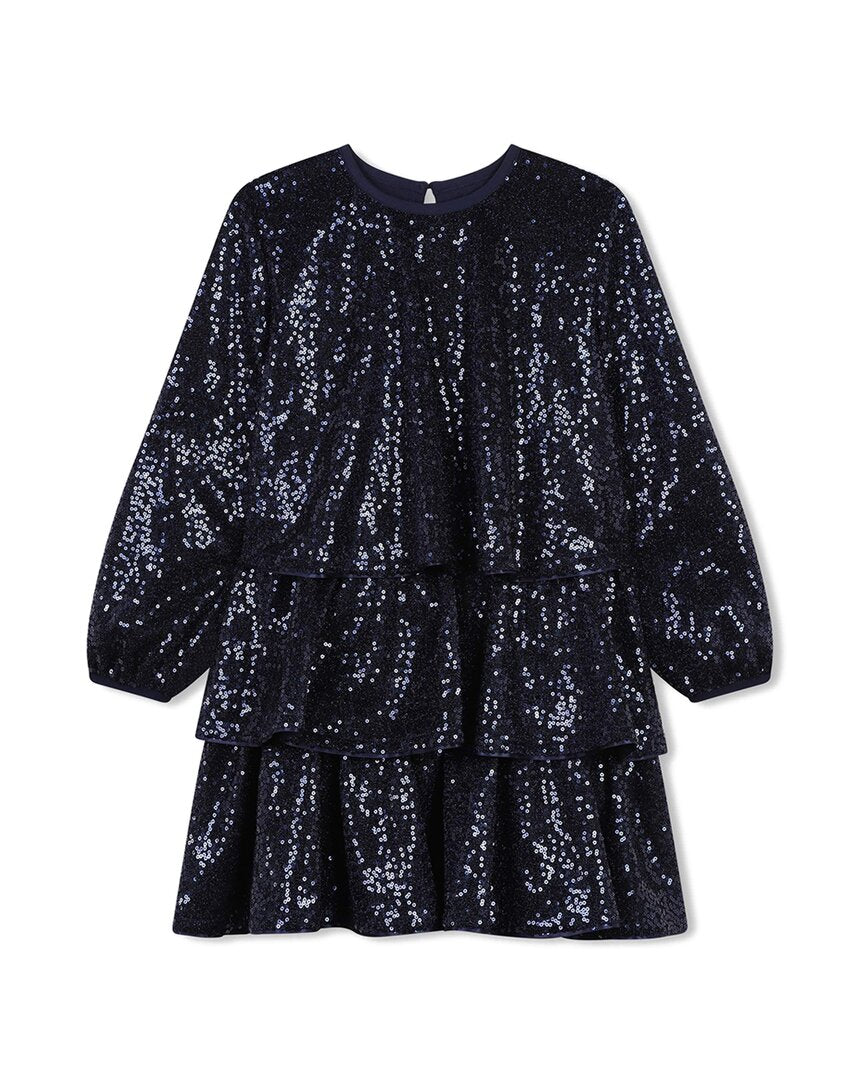 Billieblush Sequin Smocked Dress